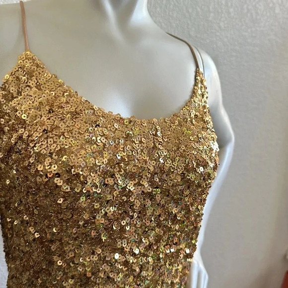 NWT Zara Sequin Slip Dress Limited Edition - Picture 12 of 14